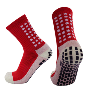 Vente en gros de chaussettes de sport support de la voûte plantaire en silicone impression numérique broderie antidérapant antidérapant caractéristique pour les commandes en gros d'automne - Product Image 6