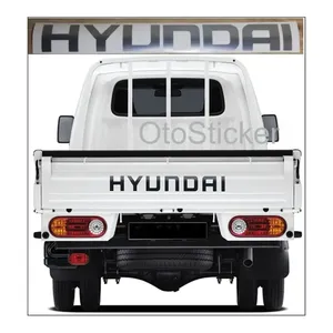 Autocollants de logo pour voiture Hyundai H100 Sports Luxury, autocollants de protection arrière autocollants, film brillant pour carrosserie de voiture modèle H100 - Product Image 4