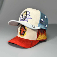 Topi Trucker jaring bersirkulasi topi Snapback gaya Urban kualitas tinggi topi Trucker bordir kustom pinggiran melengkung kinerja kasual pria