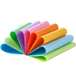 Lot de 100 carrés de papier origami double face unicolores pour travaux manuels en papier - Product Image 4