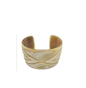 Pulsera de joyería de Material de cuerno de búhos Natural, brazaletes delgados para ling piece con pieza de diseño simple - Product Image 2