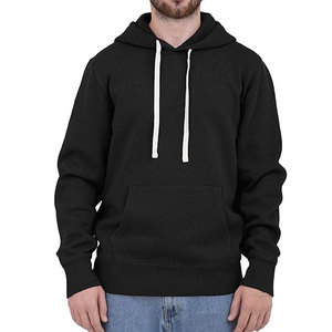 Ropa de invierno para hombre Mezcla de algodón sólido Impresión con capucha Sudadera con capucha Elegante Invierno Canguro Bolsillo Impresión Logo Sudaderas con capucha Sudaderas - Product Image 2