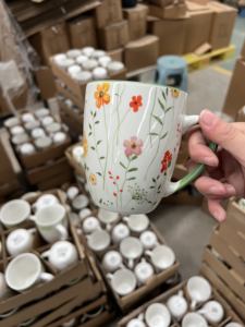 แก้วเซรามิคพิมพ์ลายหลากหลายแบบ สำหรับ<span class=keywords><strong>ดื่ม</strong></span>กาแฟทุกวันที่บ้า<span class=keywords><strong>น</strong></span>และร้า<span class=keywords><strong>น</strong></span>กาแฟ พร้อมบริการจัดส่งถึงเมืองอี้อู - Product Image 5