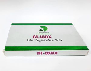 Bi Wax Dental Registro de mordida Cera Paquete de 10 hojas Procedimiento dental - Product Image 2