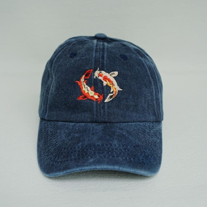 Gorras al por mayor de 6 paneles, OEM ODM, con logotipo bordado personalizado, visera plana, ajustables, estilo vintage, de alta calidad. - Product Image 3