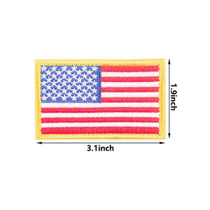 Usine de broderie en gros divers de couleurs et de styles patch d'insigne brodé patchs de drapeau de pays personnalisés - Product Image 3