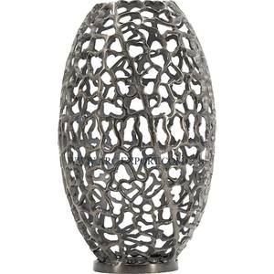 Vases à fleurs créatifs en bois de teck de différentes tailles faits à la main de couleur noire pour mariage café ferme Vases et pots à fleurs décoratifs - Product Image 4