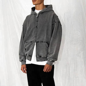 Venta caliente Personalizado de calidad superior Sudadera con capucha de gran tamaño Hombres Sudaderas con capucha de moda en el mejor precio Sudaderas con capucha de gran tamaño - Product Image 3