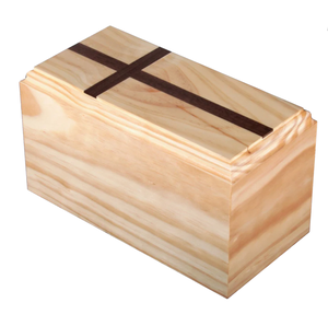 Urne en bois artisanale pour crémation de cendres humaines adultes urne décorative en bois urne gravée du Vietnam fournitures funéraires - Product Image 4