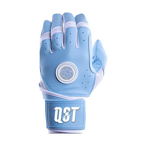 Guante de bateo de béisbol y softbol de puño largo de cuero Premium para diestros y zurdos, diseño profesional personalizado, antideslizante duradero - Product Image 3