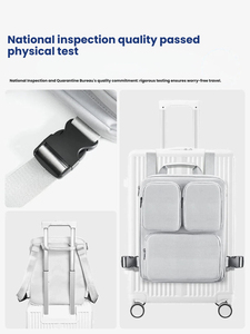 Hepsi Bir Arada Laptop Çantası ve Yelek Sırt Çantası Genişletilebilir Seyahat Çantası Askılı Çanta, Uçak İçi Seyahat Çantası ile Uyumlu - Product Image 3