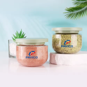 พลาสติก PET 250 กรัม 300 กรัมสีสันสดใสขวดครีมที่กําหนดเองครีมทาหน้าขวดขัดผมขวดครีมบํารุงผิวโรงงานเวียดนาม - Product Image 2