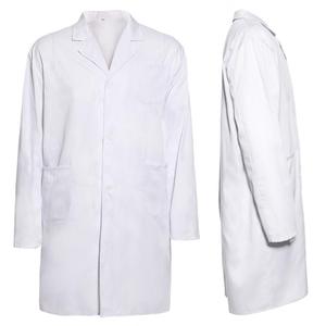 Uniforme de hospital blanco personalizado de alta calidad, bata de laboratorio médico con bata de laboratorio transpirable de secado rápido con colores personalizados - Product Image 4
