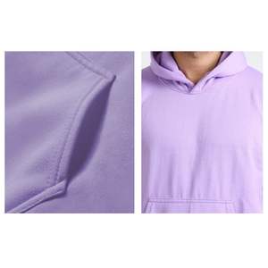 Venta al por mayor 100% algodón pulóver con capucha pantalones de chándal para hombres Premium Fleece bordado Logo estampado patrón sólido invierno talla XS - Product Image 4