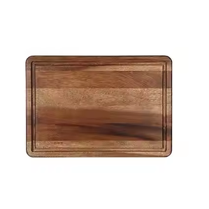 Tabla de cortar de madera Natural 100%, accesorios de cocina, tabla de cortar de madera, tabla de cortar de media luna artesanal - Product Image 3