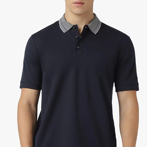 Camiseta Polo de Golf para Hombre de Alta Calidad al por Mayor 2026, 100% Algodón, Casual, con Logotipo Personalizado, MOQ Bajo y Precio OEM - Product Image 5