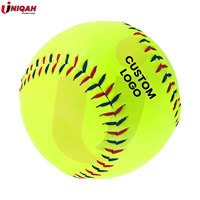 Balles de baseball légères et durables en cuir, noyau de liège, matériel de chauve-souris en bambou, toucher doux, taille officielle, utilisation de match d'entraînement