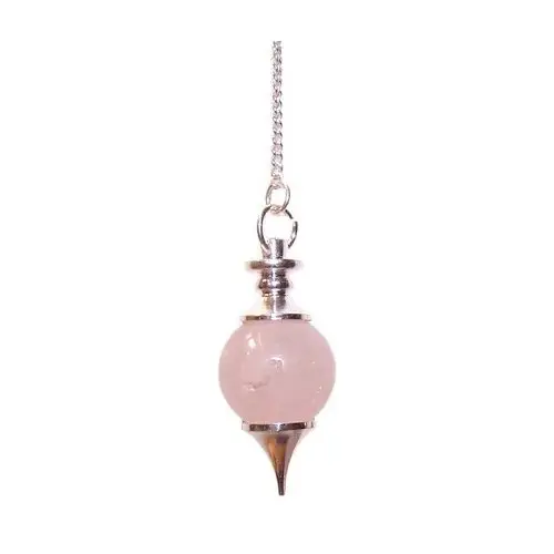 Mới nhất Rose Quartz bóng con lắc để bán bán buôn thạch anh tím đá con lắc cho cảm xạ đá quý con lắc siêu hình New Age