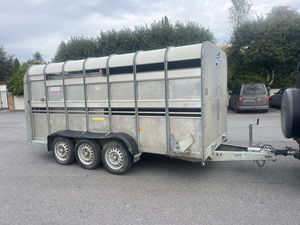 Livraison Rapide Remorque Agricole pour Bétail 14 pieds 7x12 7x14 6x12 6x14 Remorque Agricole Robuste Meilleure Offre Promotionnelle - Product Image 2