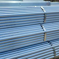 Tubo de Acero Galvanizado en Caliente Q235 de 48.3mm para Andamios, Tubería de Construcción con Certificación CE, Marca YOUZHENG, Soldadura y Corte, Tangshan