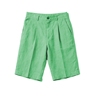 Shorts chino décontractés pour hommes en mélange de lin, mi-longs, légers, respirants, infroissables, imperméables, style streetwear - Product Image 2