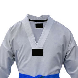 2025 alta calidad diseño personalizado transpirable Taekwondo uniforme Material artes marciales desgaste Taekwondo Dobro Wtf uniforme OEM - Product Image 6
