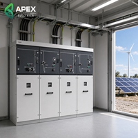 Unidad de Anillo Aislada por Gas SF6 de 12kV 24kV, Unidad de Anillo Aislada (RMU) de Media Tensión para Subestaciones de Distribución