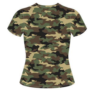 Camiseta Ecológica de Verano para Mujer, Estilo Casual, Rosa y Verde, Ropa de Hermandad Universitaria - Product Image 6