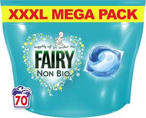Cápsulas de Detergente Líquido para Ropa Fairy, 70 Lavados - Product Image 2