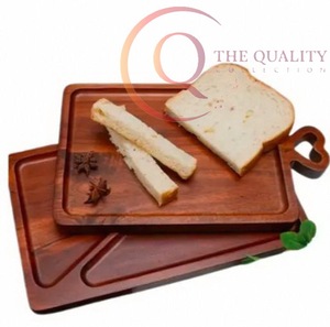 Elegante Bandeja de Servir de Madera con Asas Resistentes, Colores Personalizados, No Tóxica, Duradera, MOQ de 100 Piezas para Uso Doméstico y en Restaurantes - Product Image 6