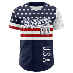 Venta al por mayor de Jersey de béisbol auténtico proveedor a granel Tejido ligero transpirable resistente a la humedad costura construida para partidos - Product Image 2