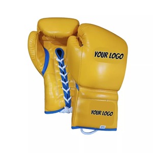 ชุดถุงมือชกมวยสีขาวหนังแท้ชุด MS-SS-10มวยหนังแท้ดีไซน์ตามสั่ง - Product Image 4