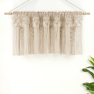 Macrame Door Curtain, Handmade Macrame Window Curtain , Outdoor Backyard Party Home Decor OEM Made in Vietnam - Product Image 3