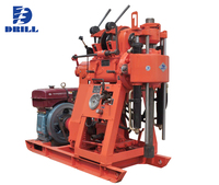 XY-1A 180 mètres profond puits de forage machine pour l'ingénierie enquête et l'irrigation domestique d'eau bien pour vente