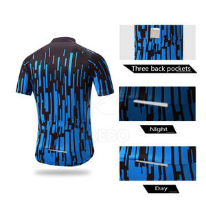 Ropa Deportiva, Conjuntos de Jersey de Ciclismo Transpirables 100% Poliéster, Color y Diseño Personalizados, Alta Calidad - Product Image 4