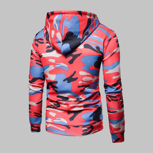 Manufacture Custom Design Winter Hot Sell Men's Hoodies Sweatshirts Casual 100% Cotton Solid Hooded Fleece Pocket Regular Fit - Product Image 2