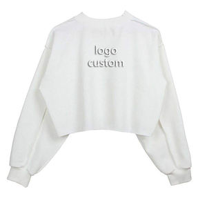 Sweat-shirt à capuche en coton 100% pour homme, en gros, hiver, tissé, logo personnalisé sur le devant, pull à col rond - Product Image 3