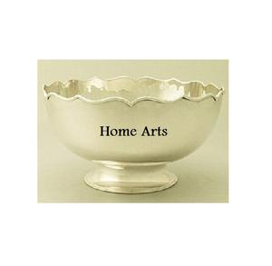 Tazón de postre de diseño atractivo, tamaño y forma personalizados, tazón para servir alimentos, tazón de frutas de Color plateado de latón en la India - Product Image 3