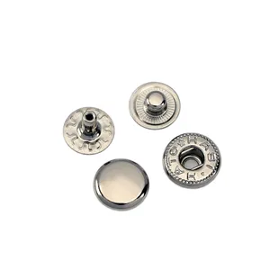 Made in japan hashihato snap button Garment Accessories 4 Part Spring For Clothes