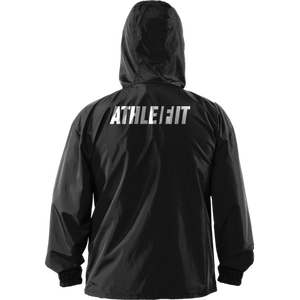 Anorak con capucha y cremallera para hombre hecho a medida 2024, chaqueta cortavientos de moda informal cálida, Chaquetas deportivas de gran tamaño impermeables de nailon - Product Image 4