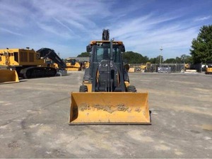 Retroexcavadora de ruedas usada 2023 John Deer 410L Maquinaria de construcción original, retroexcavadora de segunda mano usada John Deer 410L - Product Image 6