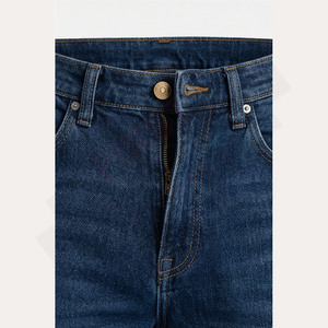 Nouveau Jean Vintage Homme Hiver 2025 Coupe Droite en Denim 100% Coton Haute Qualité Personnalisable Bouton Printemps Vente en Gros OEM - Product Image 4