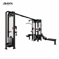 Machine de musculation BN Selectorized Weight Stack, équipement de salle de sport commercial, multi-gym 5 stations