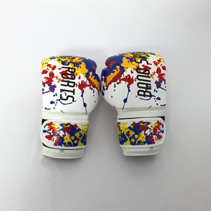 Gants de boxe MMA en cuir PU personnalisés en gros respirant évacuation de l'humidité haute densité moulage par injection gants de Muay Thai - Product Image 5