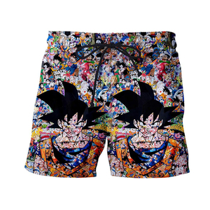 Pantalones cortos de playa deportivos de verano para hombre recién llegados al por mayor 100% algodón secado rápido ecológico sólido multicolor nueva moda satén - Product Image 3