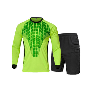 Camiseta de fútbol de manga larga para hombre, nuevo diseño, sublimación en blanco, uniforme de portero y árbitro de fútbol, conjuntos de chándal para adultos - Product Image 2