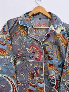 Conjunto de pijama de algodón suave para mujer, traje de noche para dama de honor, para fiesta y Noche - Product Image 3