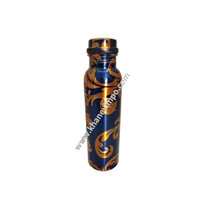 Vente en gros Bouteille en cuivre de haute qualité faite à la main en métal martelé taille et forme personnalisées boisson directe pour les meilleures ventes - Product Image 6