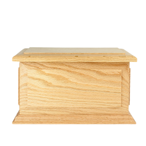 Buen precio, urna de cremación hecha a mano, urna conmemorativa, urna funeraria de madera para cenizas humanas de la fábrica de Vietnam - Product Image 4