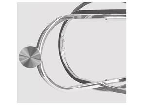 โต๊ะกาแฟดีไซน์โบราณทันสมัยโครงแก้วทำจากสแตนเลสสำหรับห้องโถงบ้านห้องนั่งเล่นสำหรับโซฟาข้างโรงพยาบาล - Product Image 5